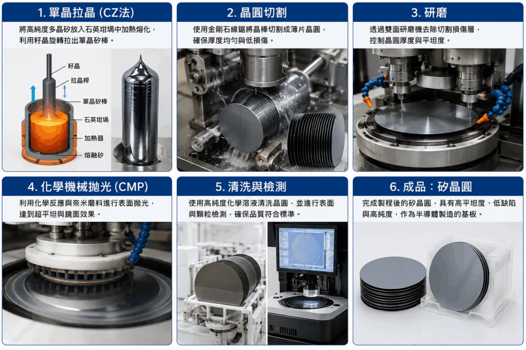 矽晶圓 Silicon wafer 加工 / 晶圓製造 半導體是什麼?