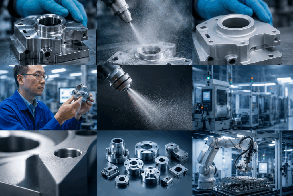 Precision Manufacturing & CNC Machining Process SUS304 / SUS316 Stainless Steel Surface Finishing
