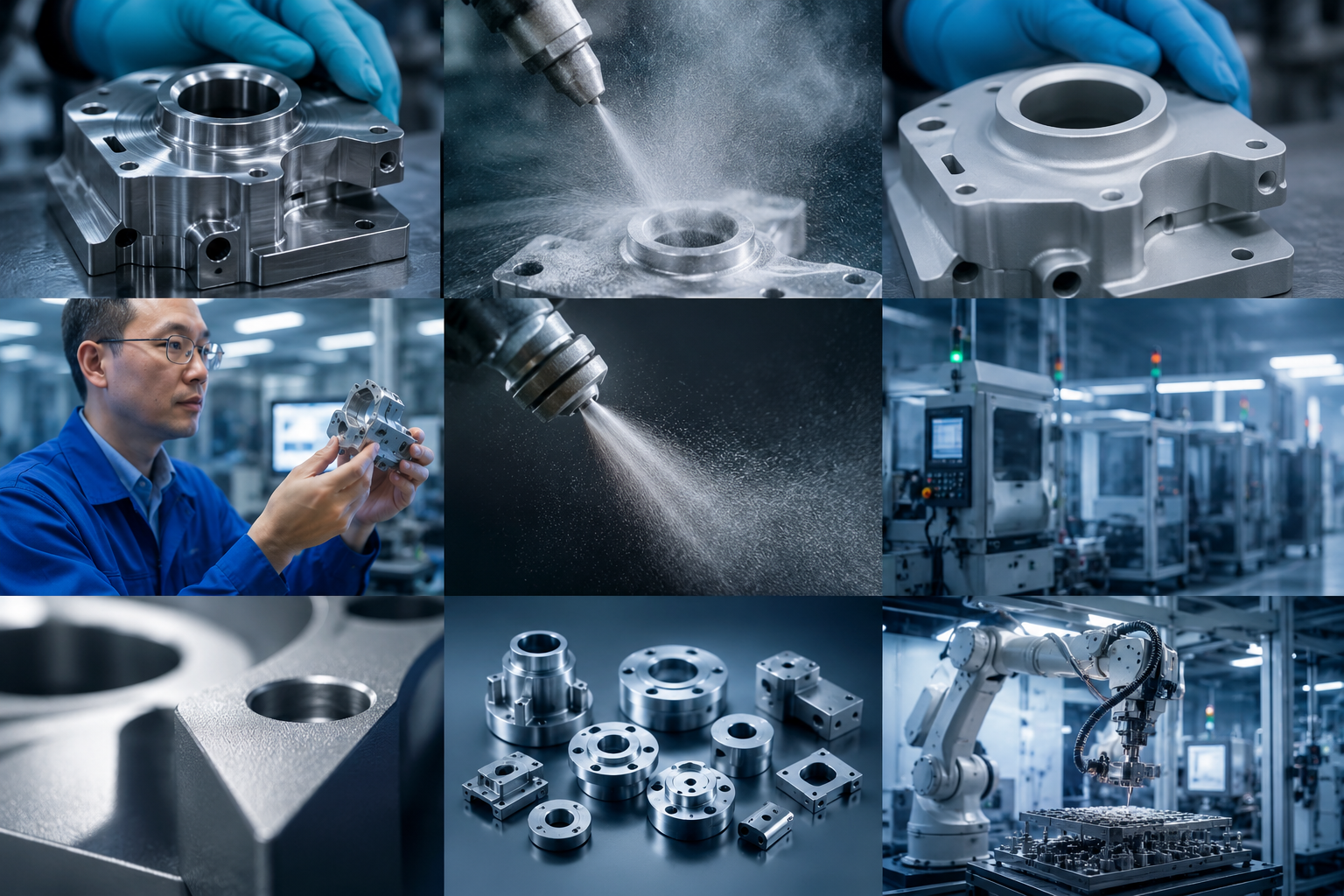 Precision Manufacturing & CNC Machining Process SUS304 / SUS316 Stainless Steel Surface Finishing
